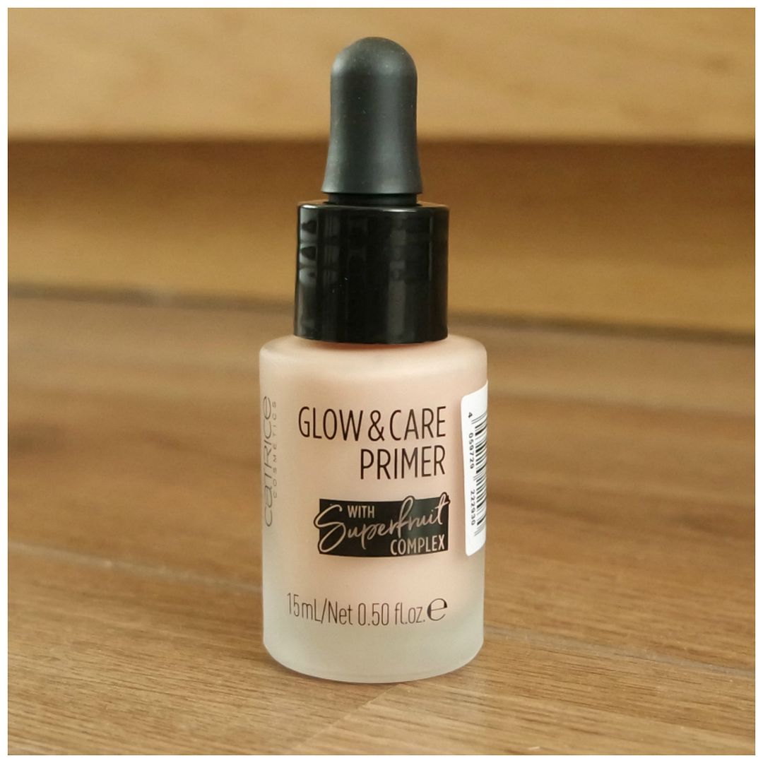 catrice glow & care primer review swatch makeup look application catrice glow & care primer review swatch makeup look application