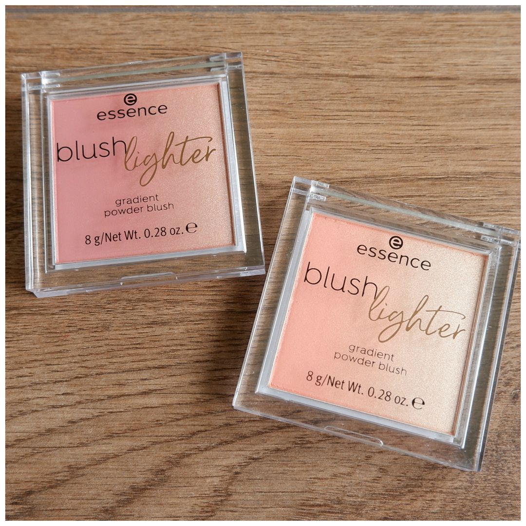 Essence Blush Lighter review swatch makeup look 04 peachy dawn 03 cassis sunburst Essence Blush Lighter review swatch makeup look 04 peachy dawn 03 cassis sunburst