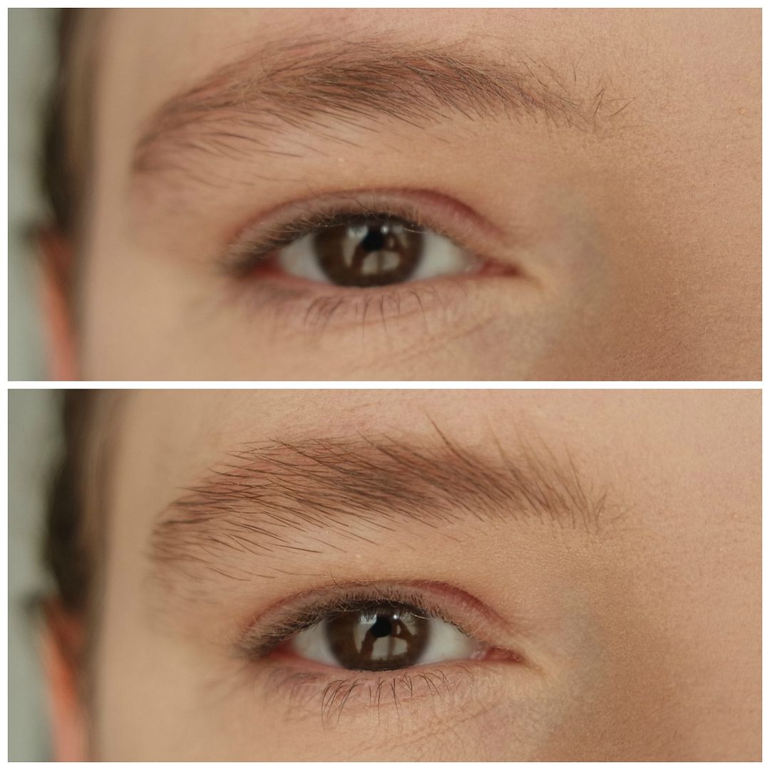 glossier boy brow blond brow gel review swatch application glossier boy brow blond brow gel review swatch application
