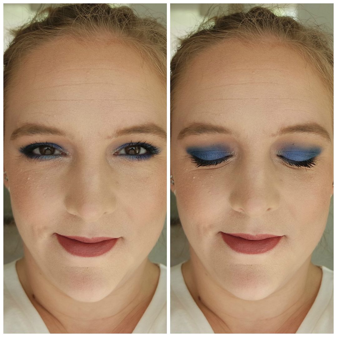 huda beauty sapphire obsessions eyeshadow palette review swatch makeup look huda beauty sapphire obsessions eyeshadow palette review swatch makeup look