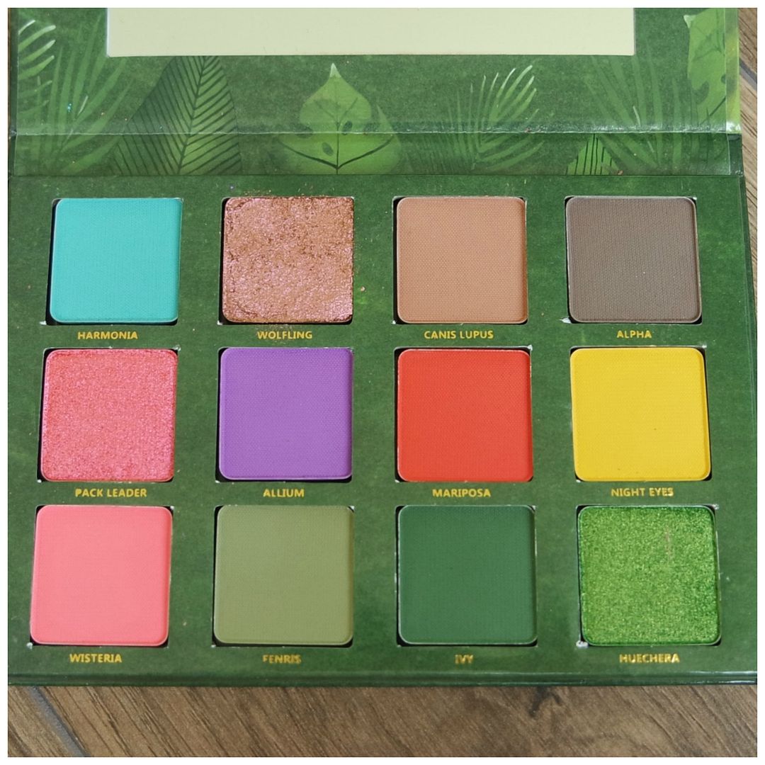 menagerie cosmetics feral eyeshadow palette review swatch makeup look 3 looks 1 palette menagerie cosmetics feral eyeshadow palette review swatch makeup look 3 looks 1 palette