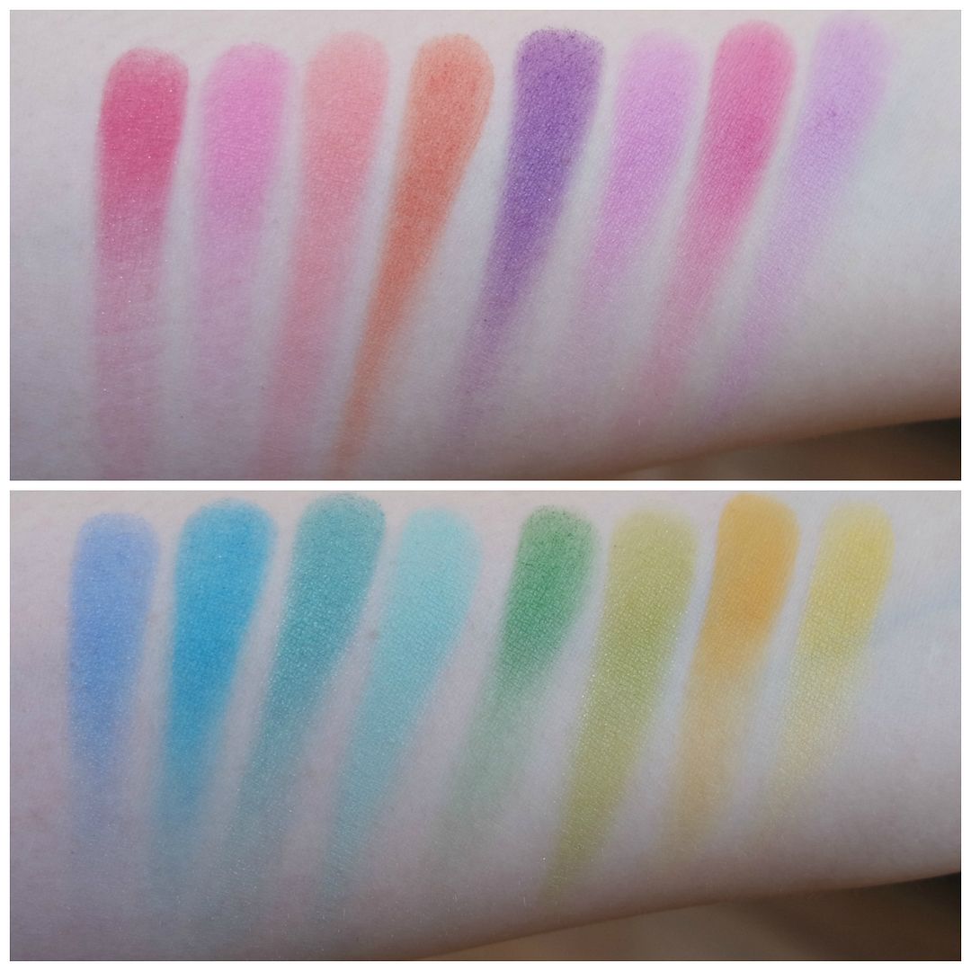 nyx ultimate brights eyeshadow palette review swatch 3 looks 1 palette nyx ultimate brights eyeshadow palette review swatch 3 looks 1 palette