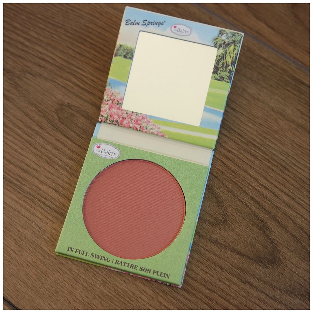 the balm balm springs blush review swatch makeup look fair skin the balm balm springs blush review swatch makeup look fair skin