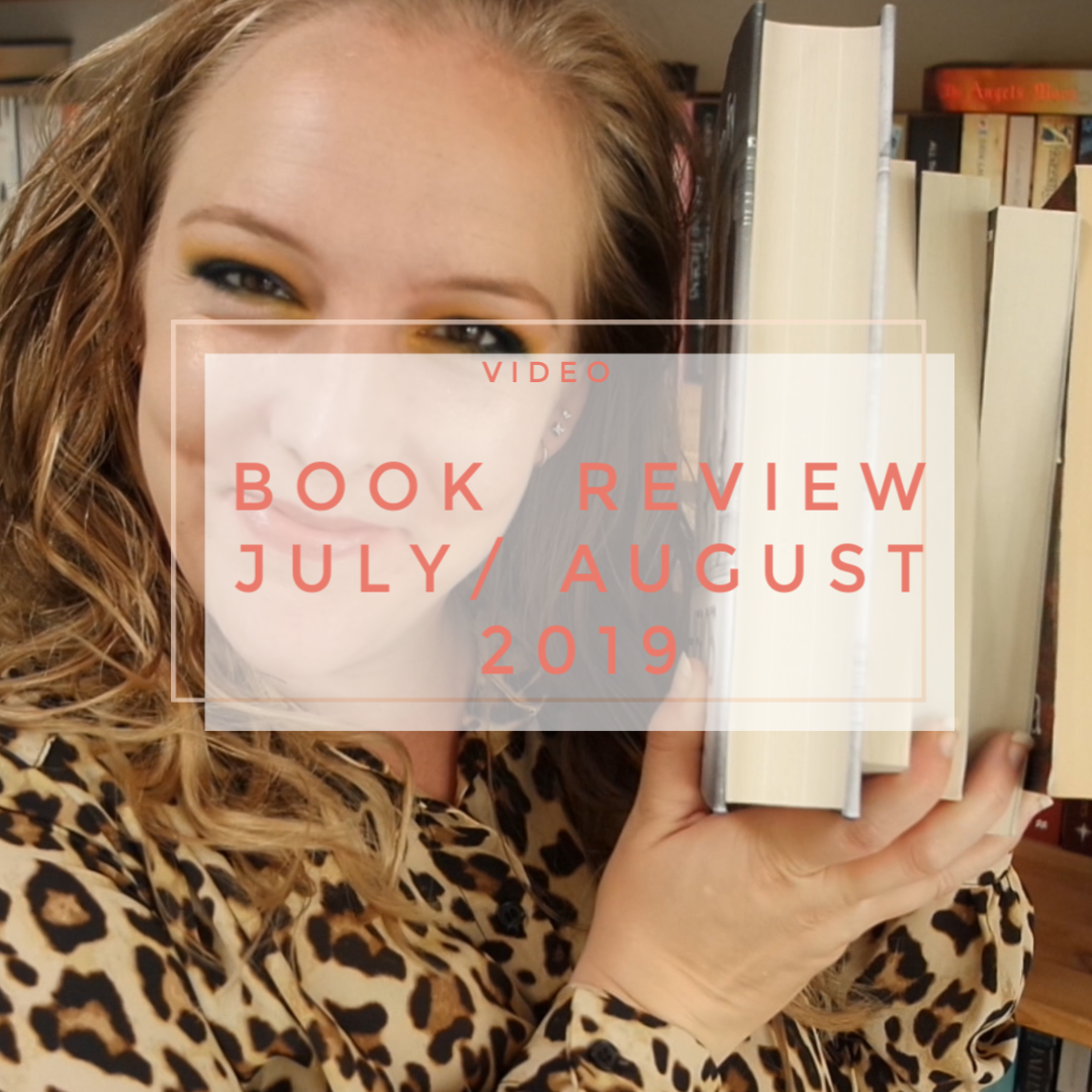 book review what I read wrap up july august summer 2019