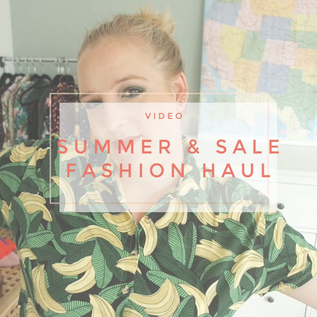 summer sale 2019 fashion haul