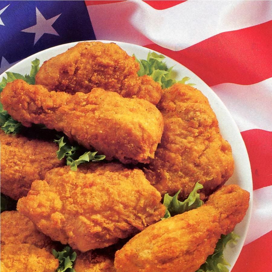 We love to eat fried chicken